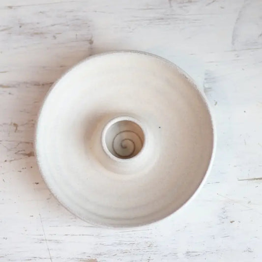 Palo Santo Ritual Dish – Minimal Ceramic